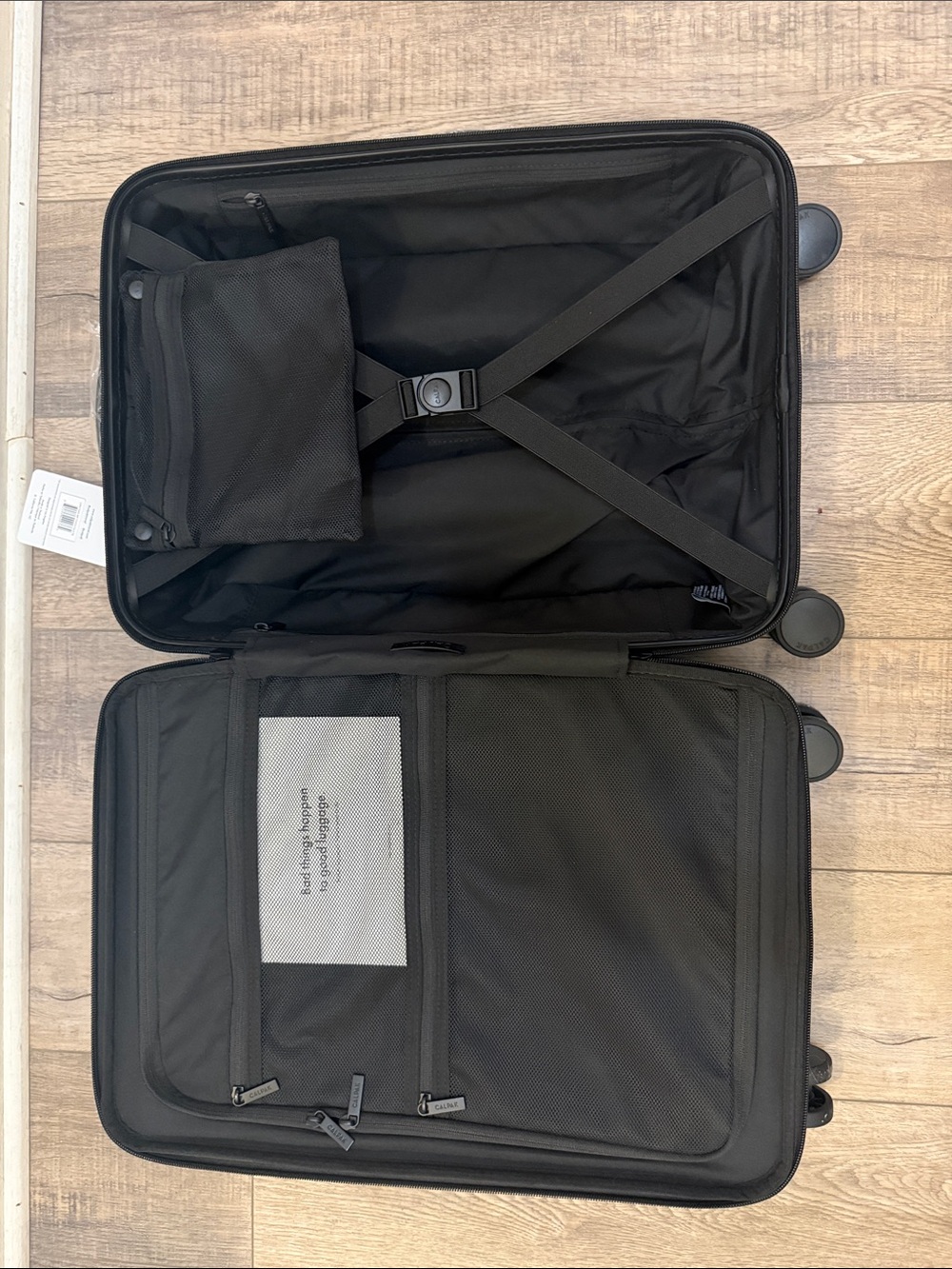 Calpak Hue Carry-On Luggage in Chocolate - Picture 6 of 8